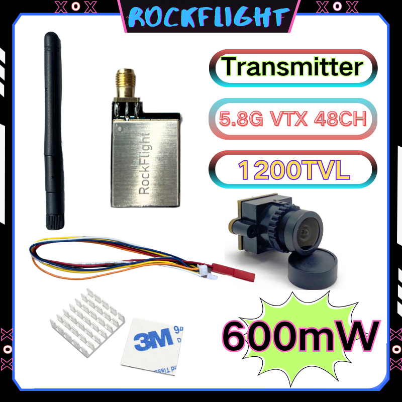 Fpv Camera Cmos - 5.8GHz 48CH launcher 600mW Video Transmitter
