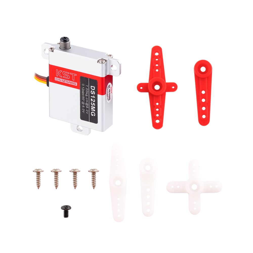 Rc Wing Glider - KST DS125MG 6V 10mm High Torque