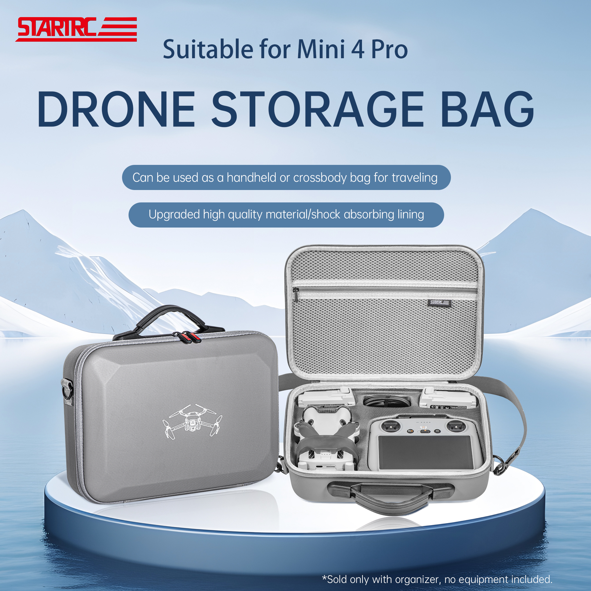 Drone Rc N2 - Mini 4 Pro Carrying Case, Travel