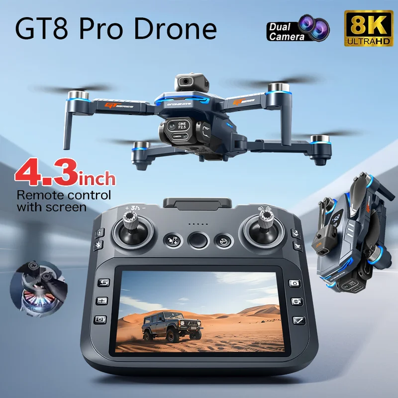 Drone Rc Gps - 2026 New GT8 Drone GPS 8K