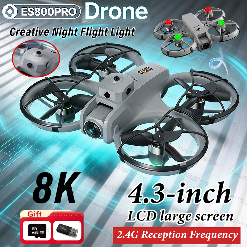 Drone Rc Team City - ES800PRO UAV 4.3-inch Remote Control 360°