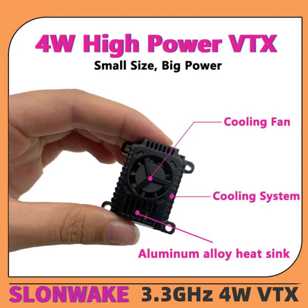 SLONWAKE FPV 3.3G 16CH 4000mW  - Drone And Car ulasan dan harga