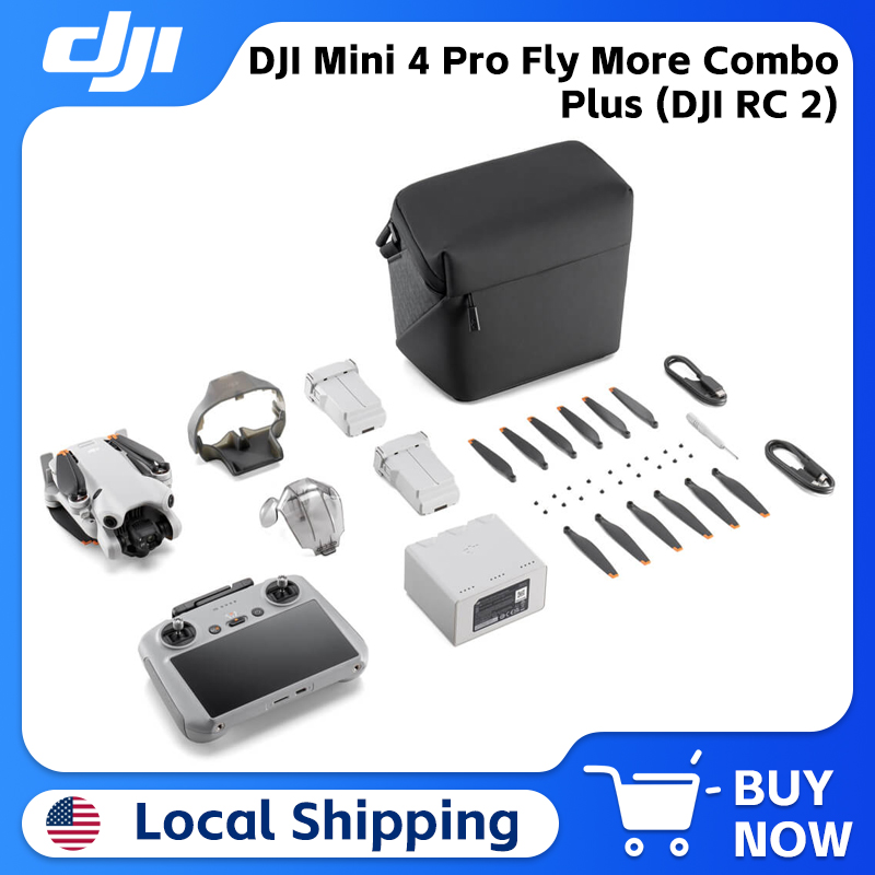 DJI Mini 4 Pro Fly More Combo  - Drone Dji Rc Plus 2 ulasan dan harga