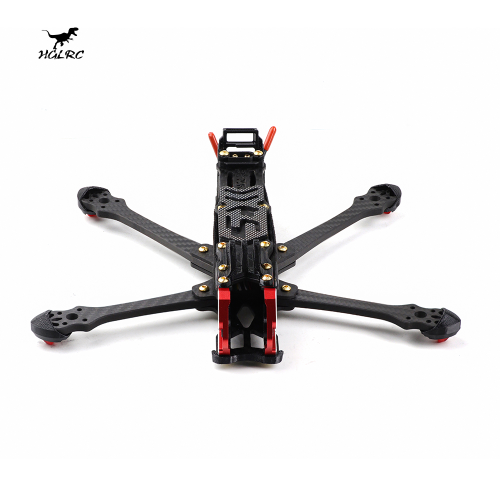 HGLRC Sector Sector D5 225mm C - Carbon Fiber Drone Arm ulasan dan harga