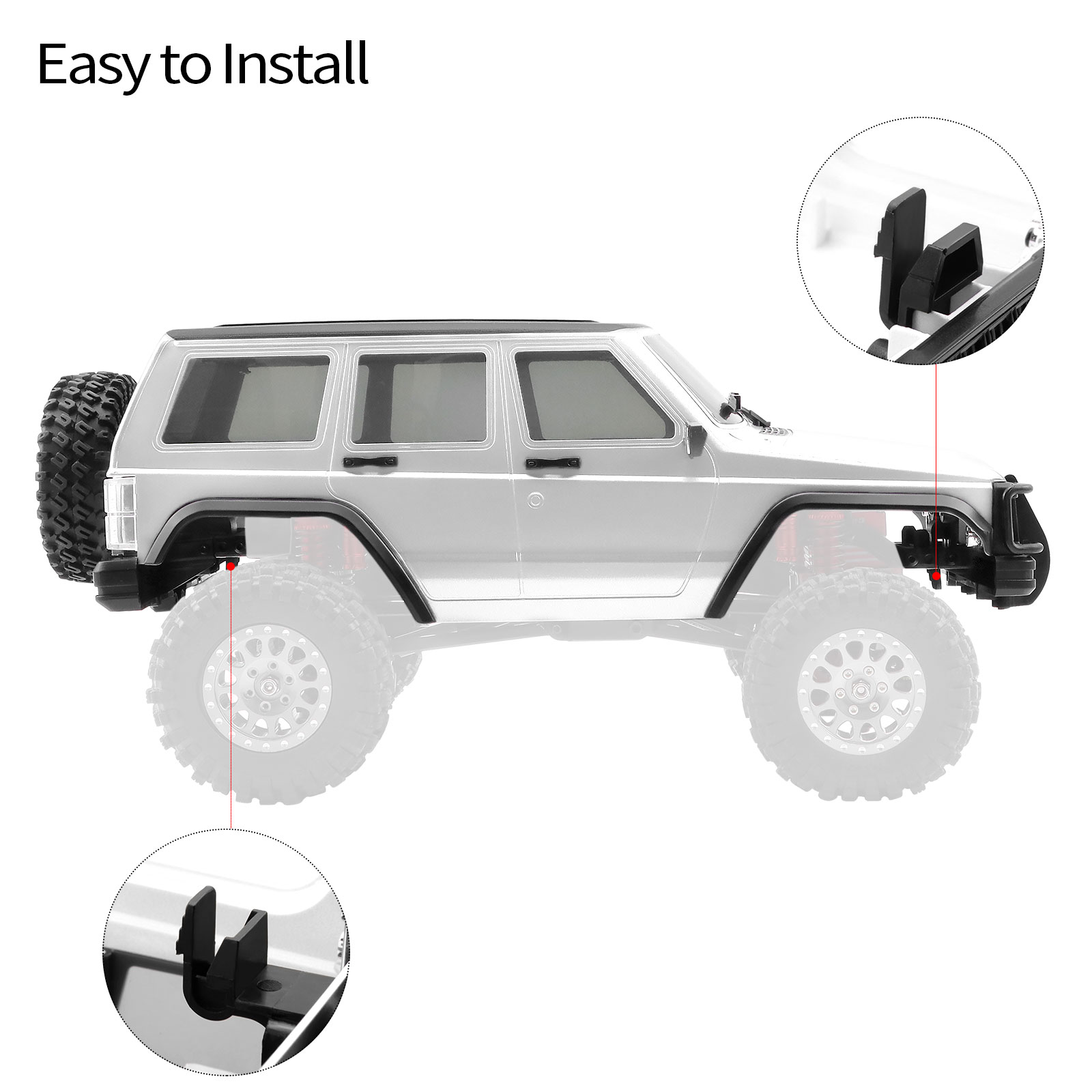 DashRC 6.10'' Wheelbase RC Bod - Rc Car Body Shell ulasan dan harga