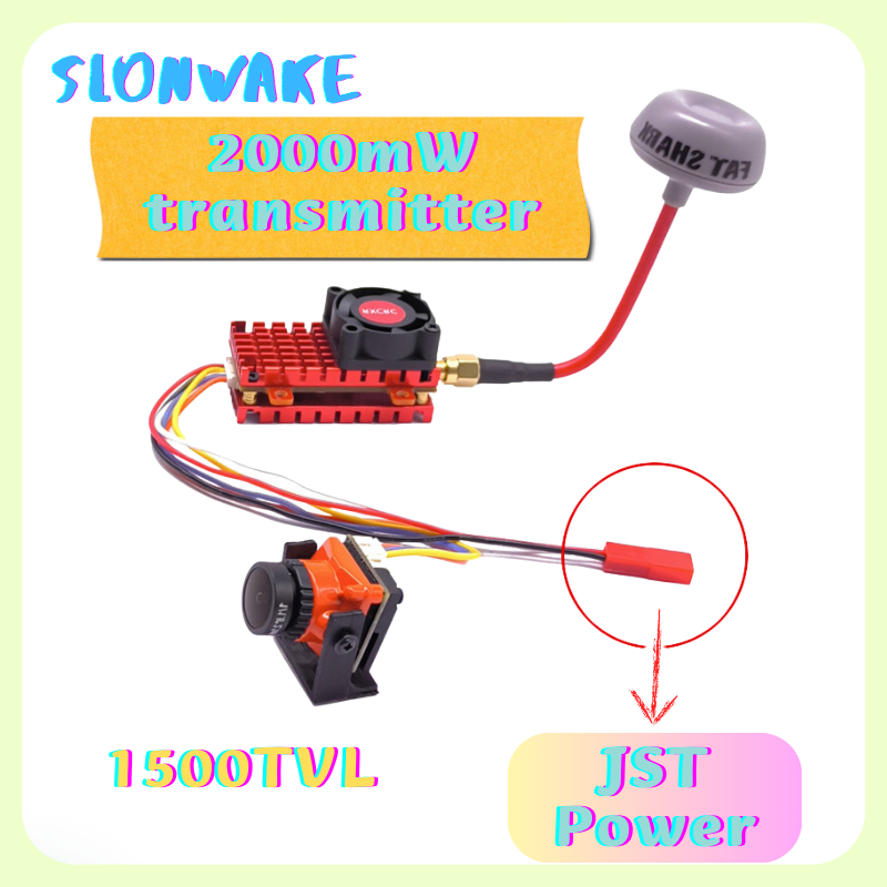 Range 5.8G 2W FPV Wireless Tra - Fpv Camera Cmos ulasan dan harga