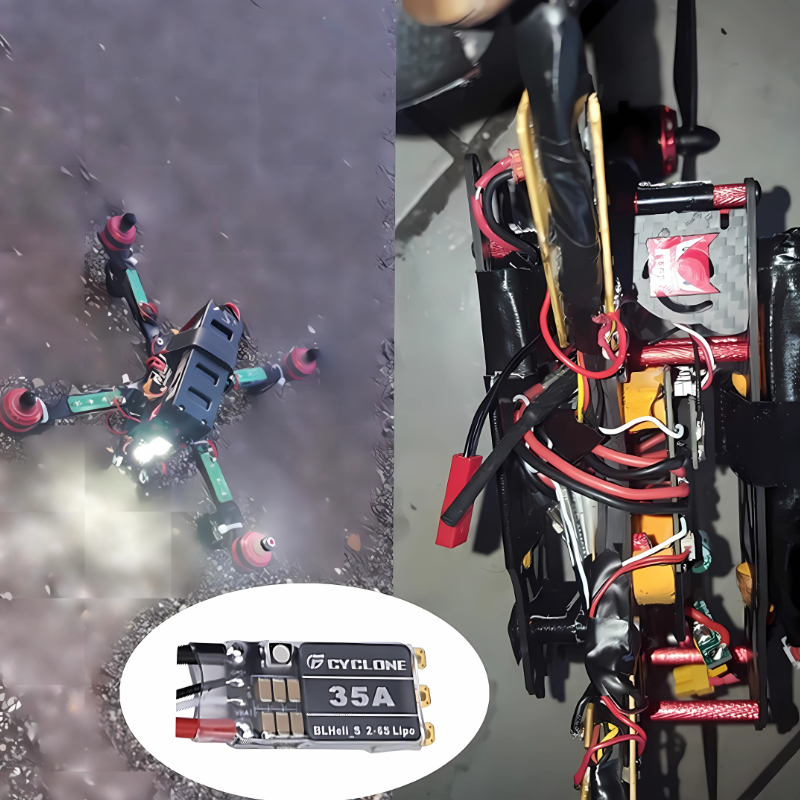 Cyclone 35A BLHeli_S ESC - Hig - Drone Rc Control ulasan dan harga