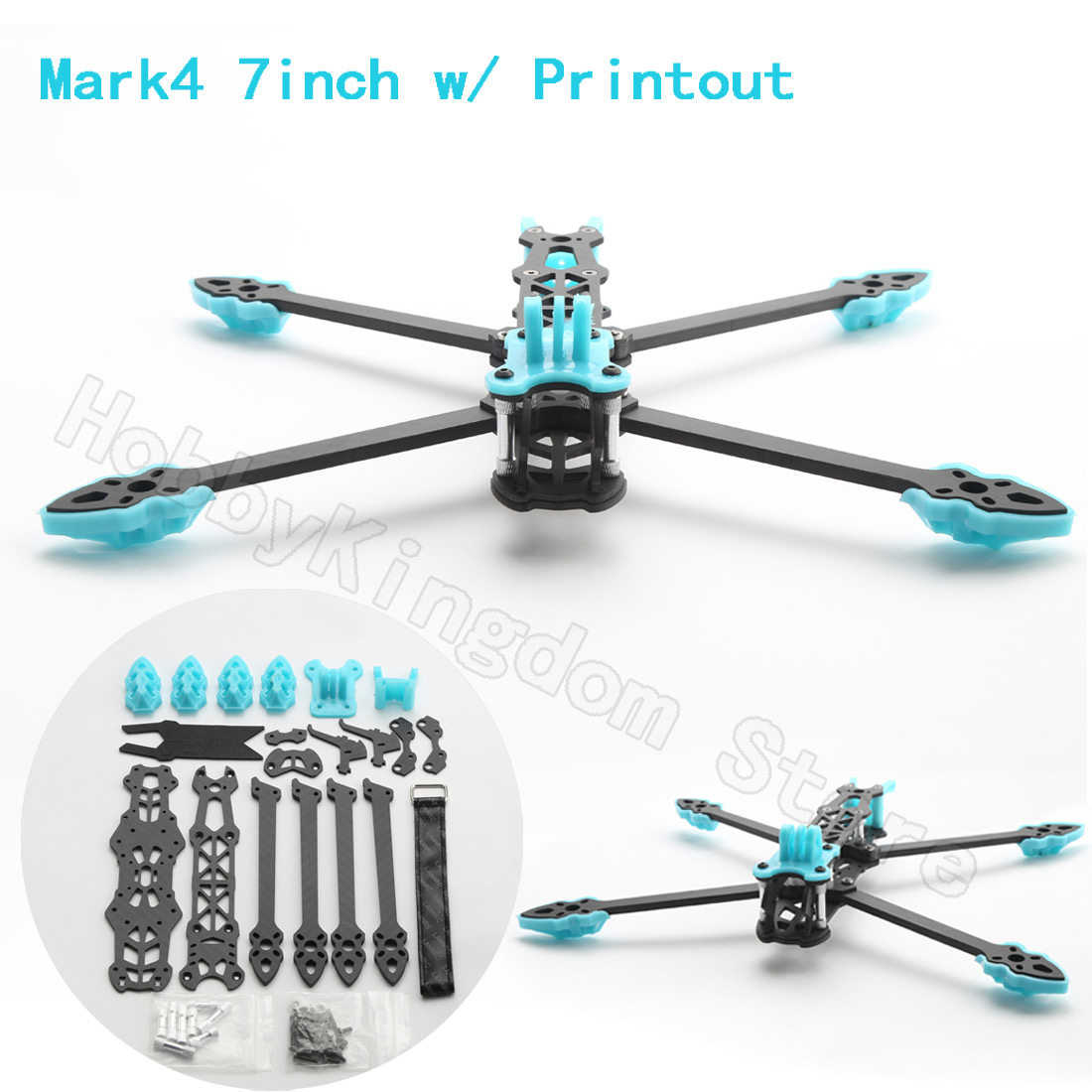 Mark4 7 inch FPV Drone Frame 2 - Carbon Fiber Drone Arm ulasan dan harga