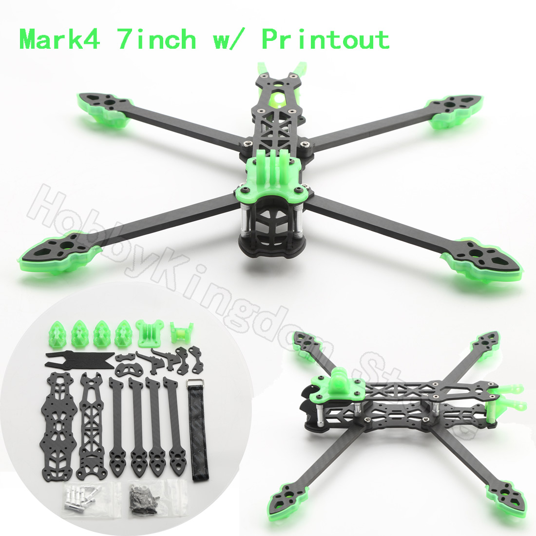 Mark4 7 inch FPV Drone Frame 2 - Carbon Fiber Drone Arm ulasan dan harga