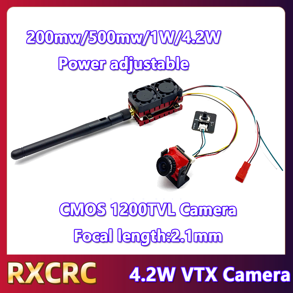 RXCRC 5.8G 48CH 4.2W High Powe - Fpv Camera Cmos ulasan dan harga