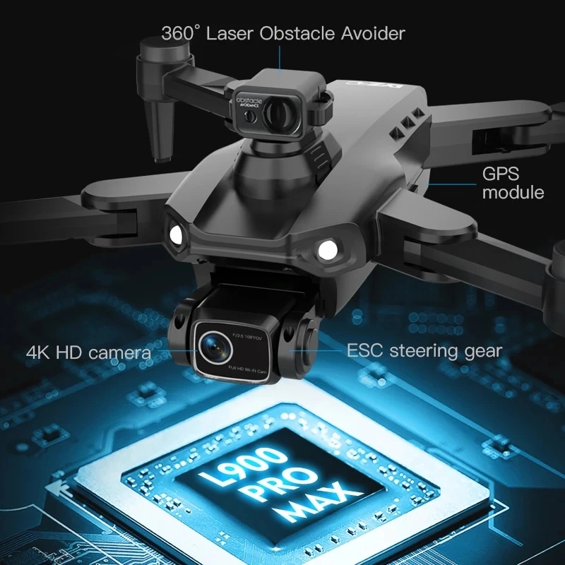 L900 Pro MAX GPS Drone 4K Prof - Drone Rc Team City ulasan dan harga