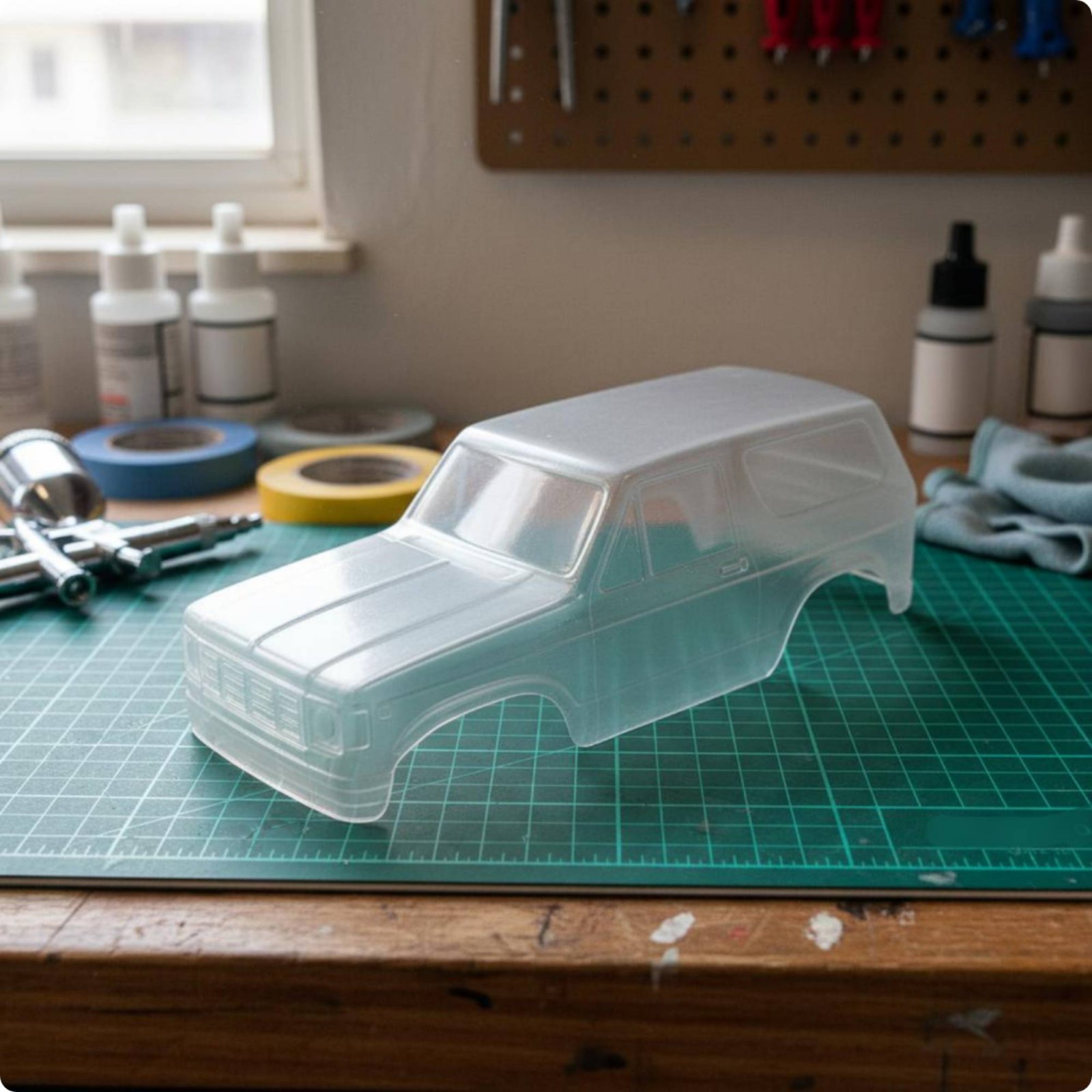 Clear RC Body Shell Paintable  - Rc Car Body Shell ulasan dan harga