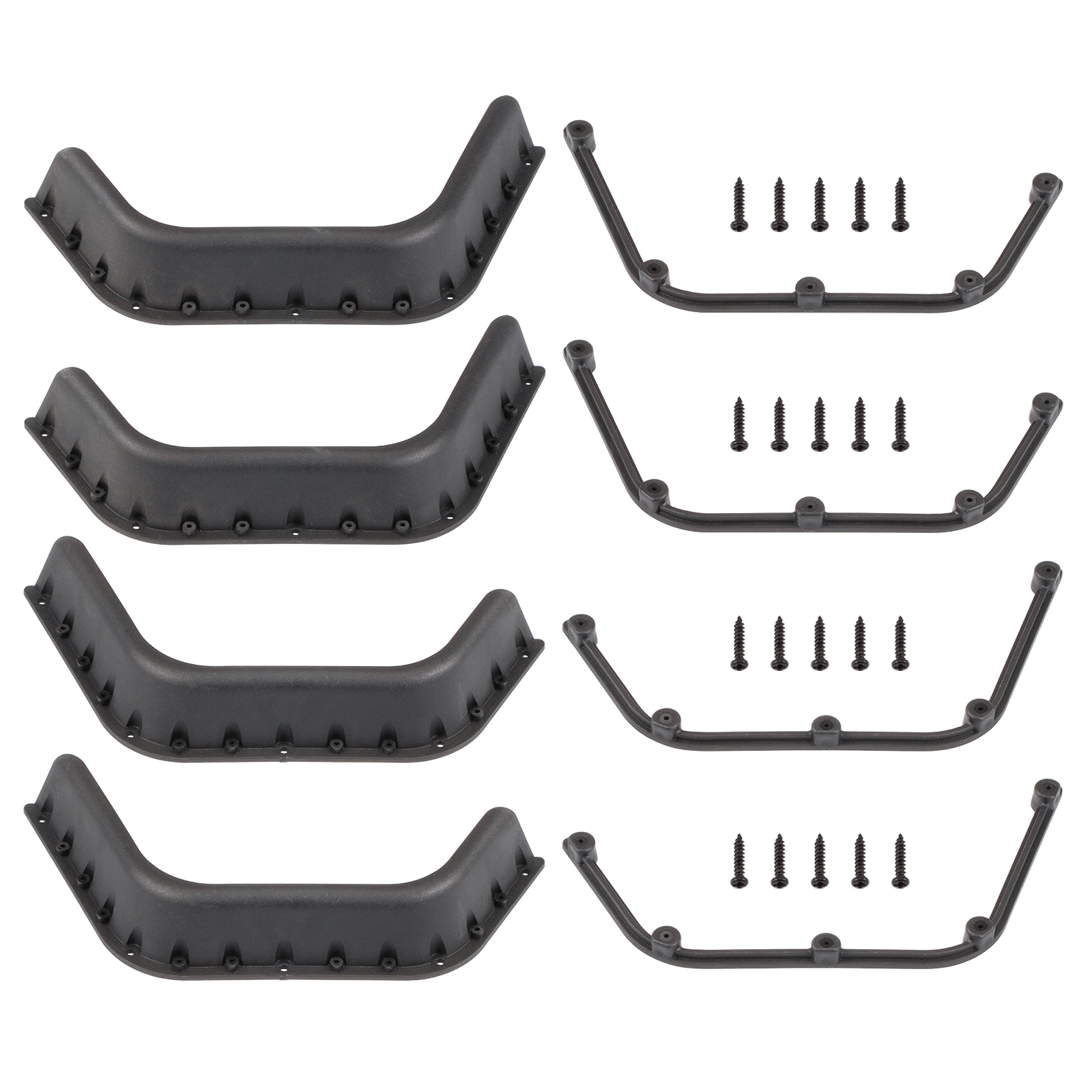 Plastic Wide Fender Flares Set - Rc Car Body Shell ulasan dan harga