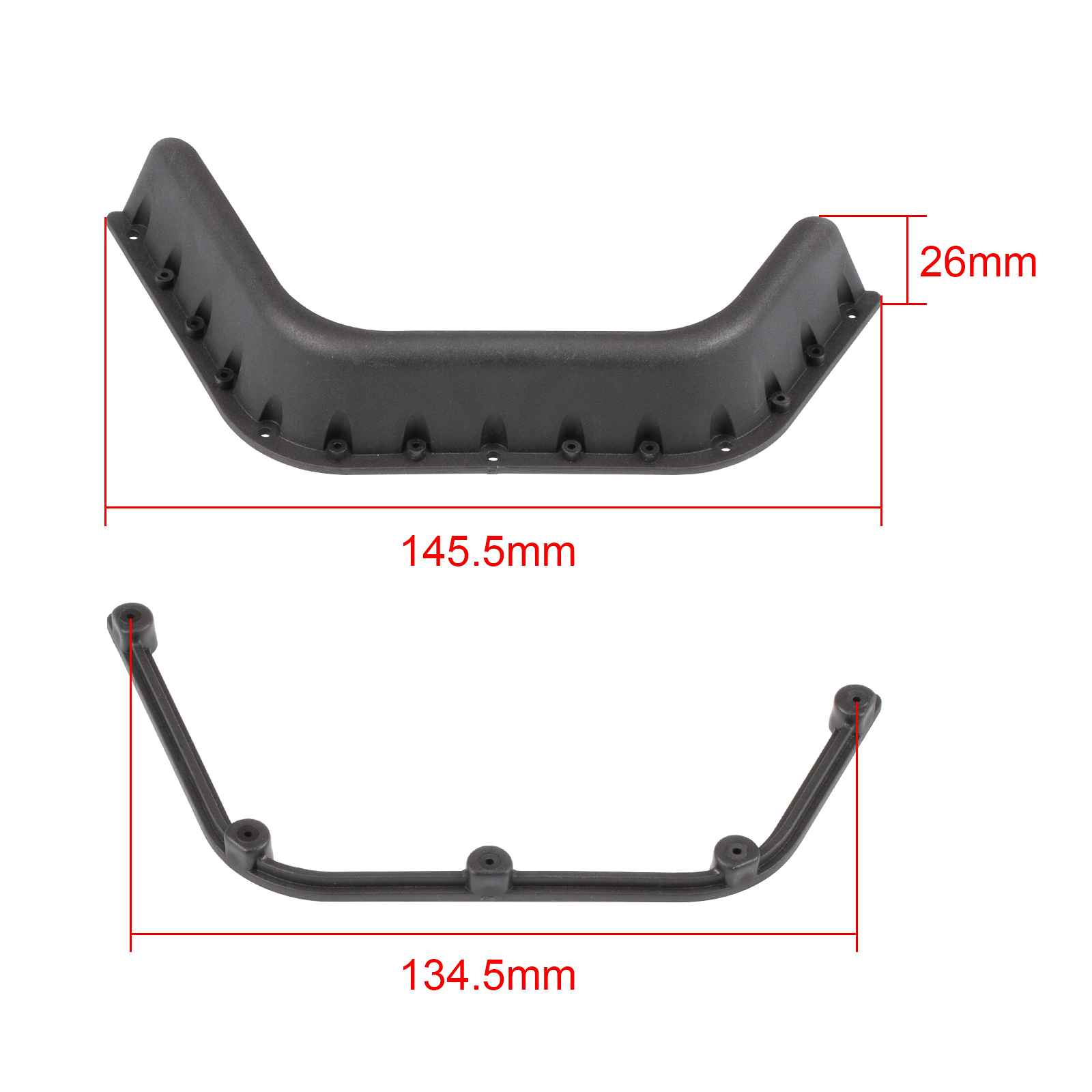 Plastic Wide Fender Flares Set - Rc Car Body Shell ulasan dan harga