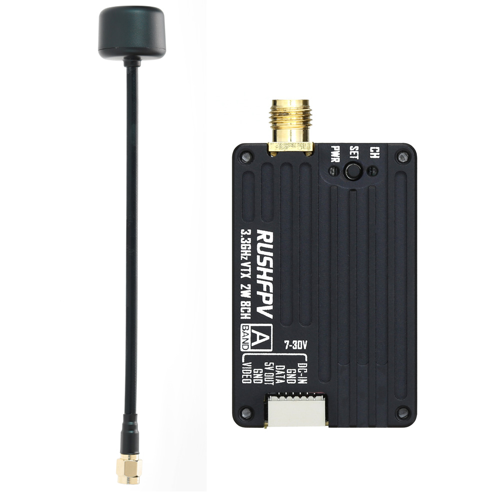 RUSHFPV 3.3G 2W VTX Transmitte - Drone Rc Control ulasan dan harga