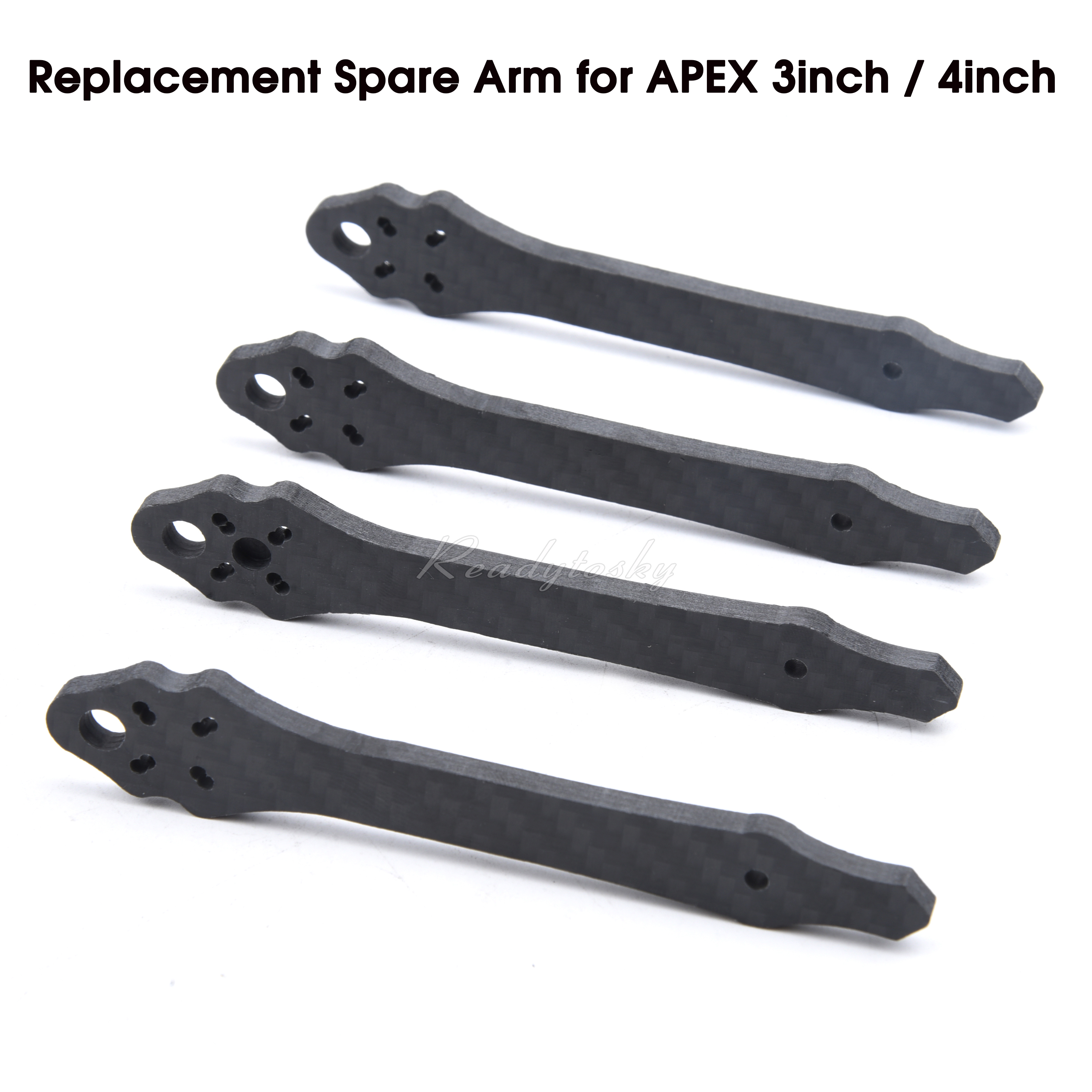 3K Full Carbon Fiber  Replacem - Carbon Fiber Drone Arm ulasan dan harga