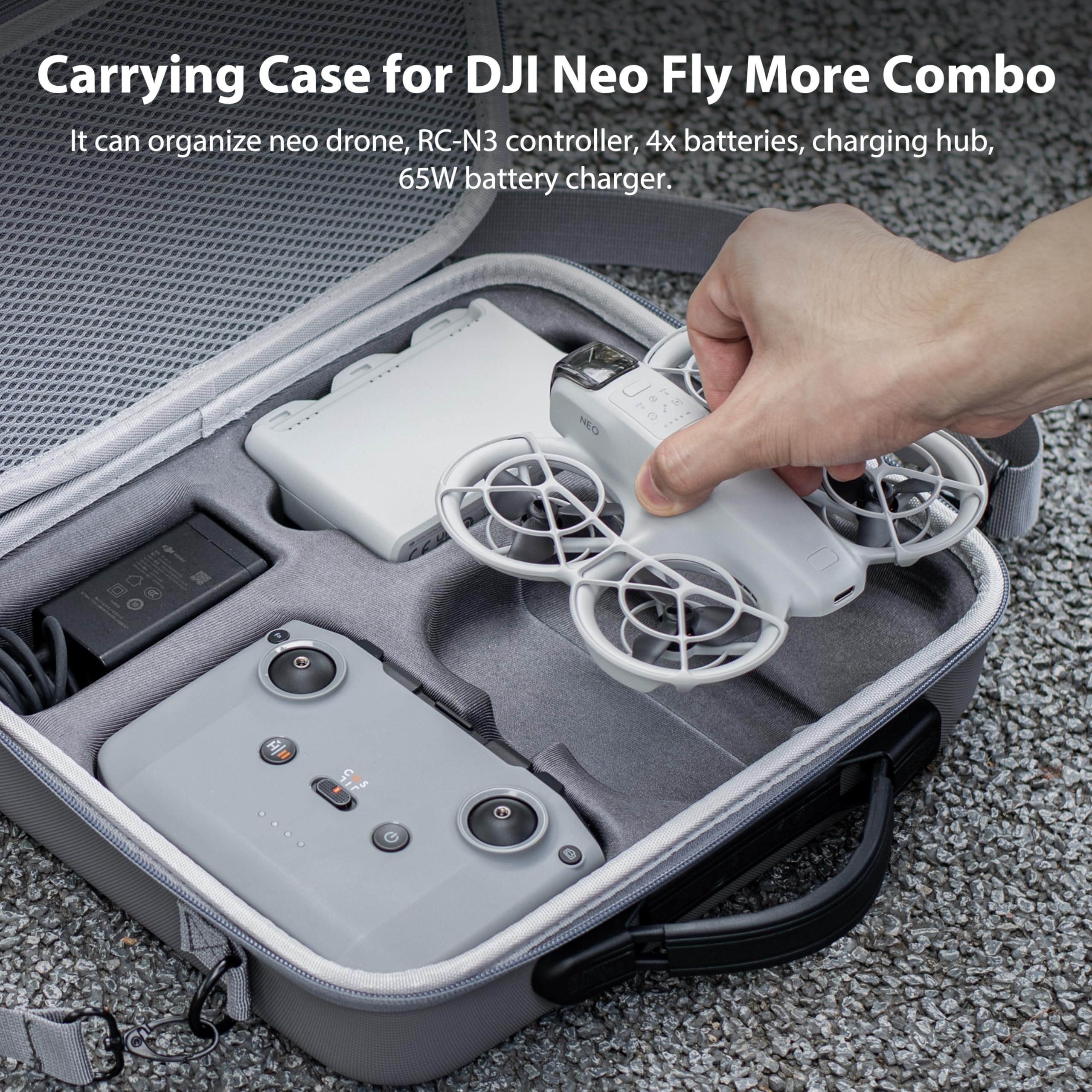 Portable PU Storage Carrying C - Drone Rc N2 ulasan dan harga