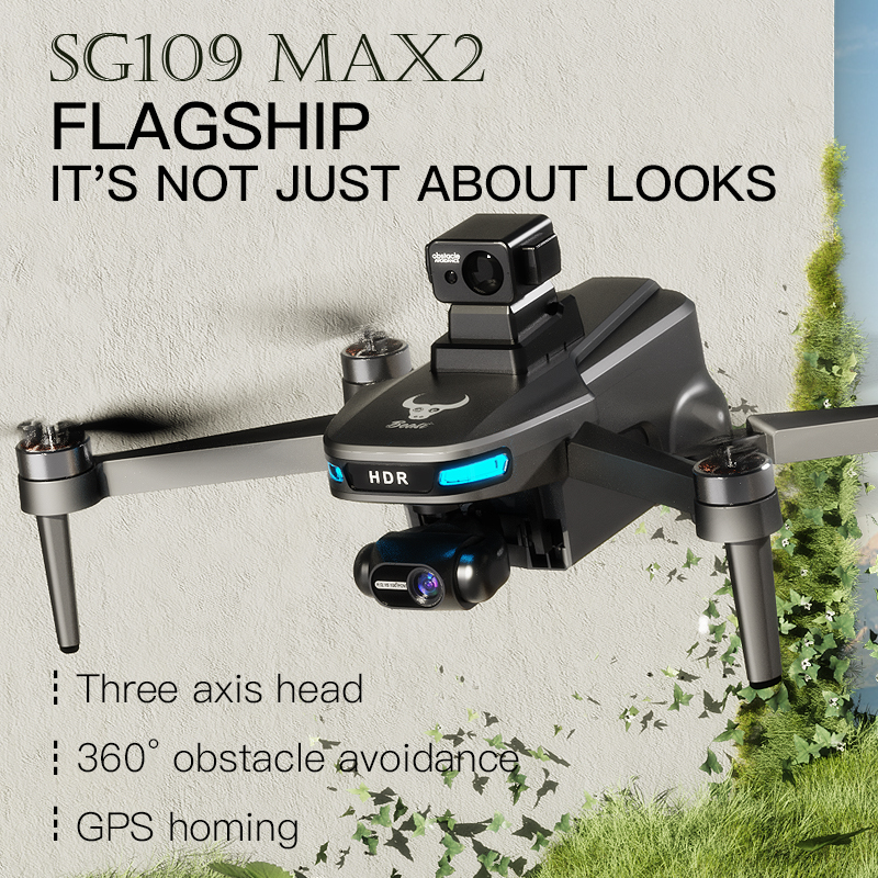 SG109 MAX2 Professional FPV 8K - Drone Rc Helicopter With Camera ulasan dan harga