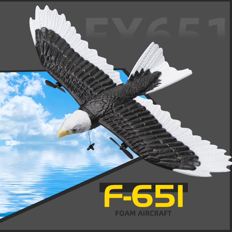 JIKEFUN FX-651 RC Glider 2.4G  - Rc Wing Glider ulasan dan harga