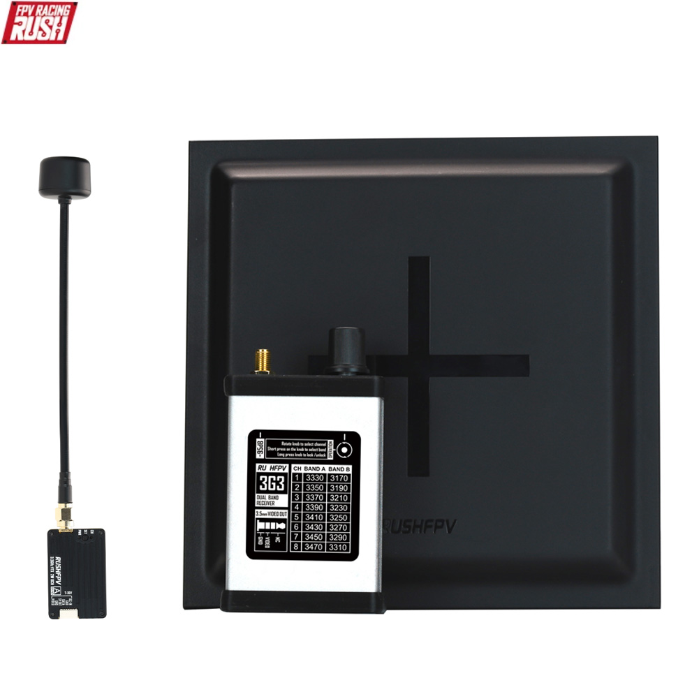 RUSHFPV 3.3G 2W VTX Transmitte - Drone Rc Control ulasan dan harga