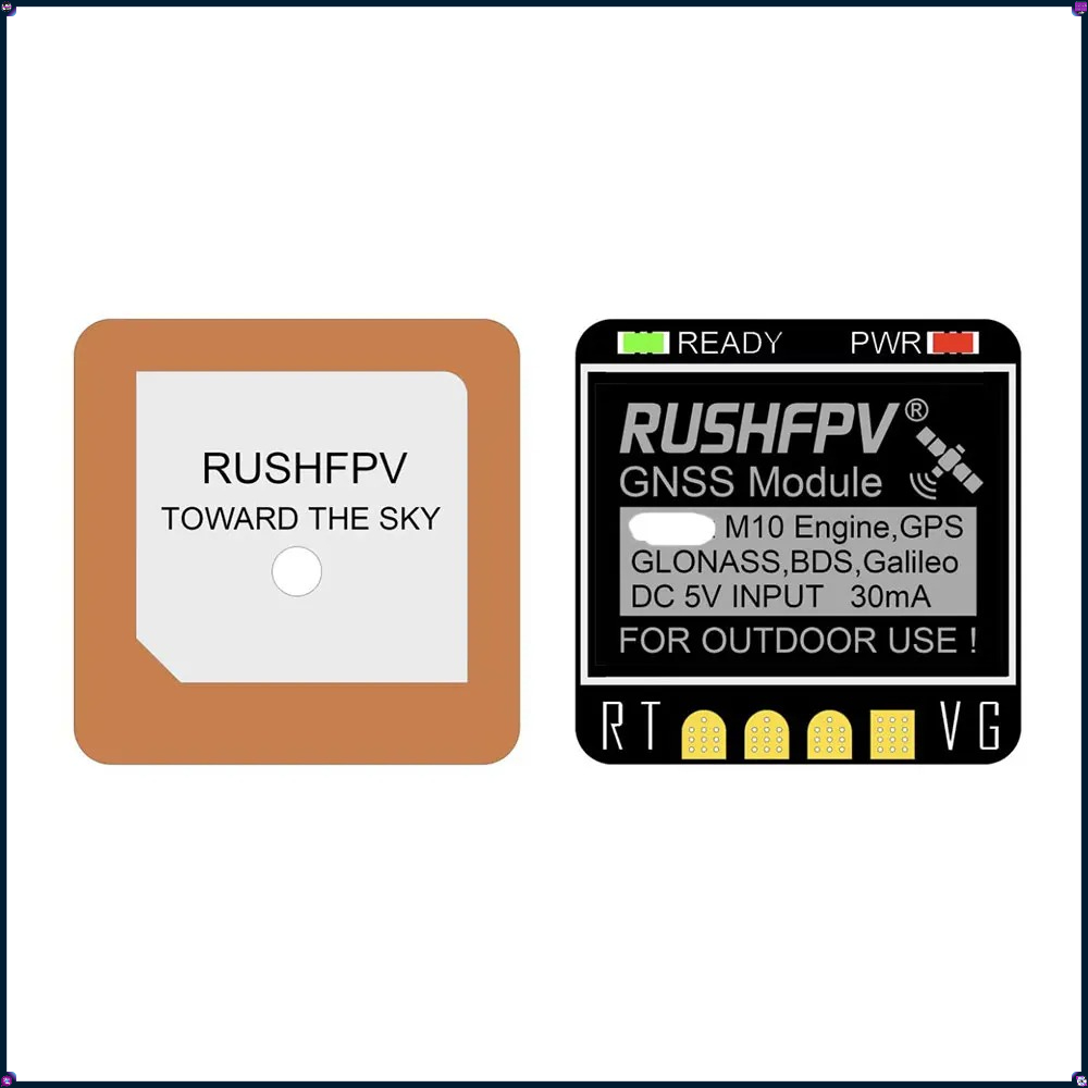 1-4Pcs RUSHFPV MINI M10 GPS Mo - Drone Rc Gps ulasan dan harga