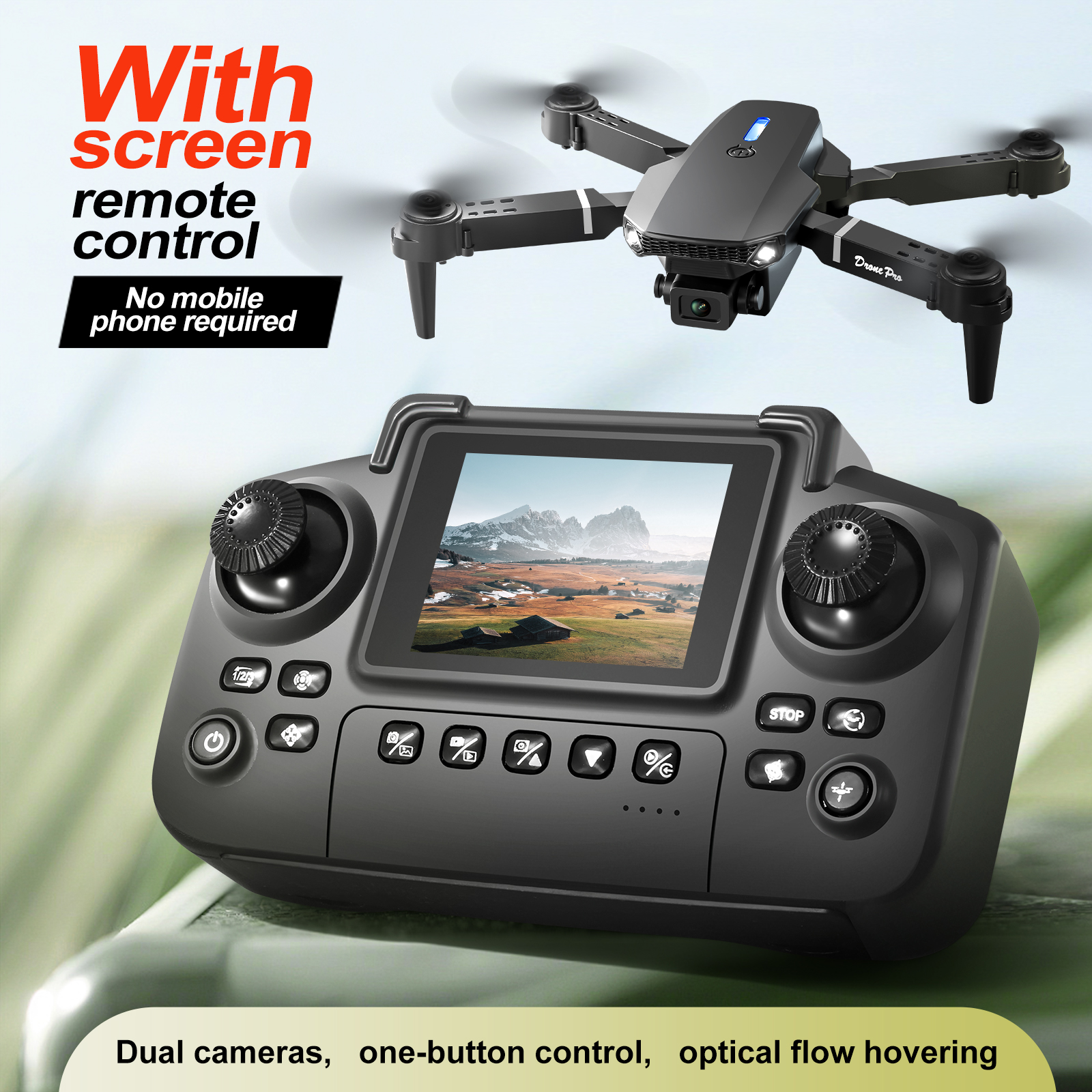 2025 New E88 E99 Upgraded Dron - Drone Rc Helicopter With Camera ulasan dan harga