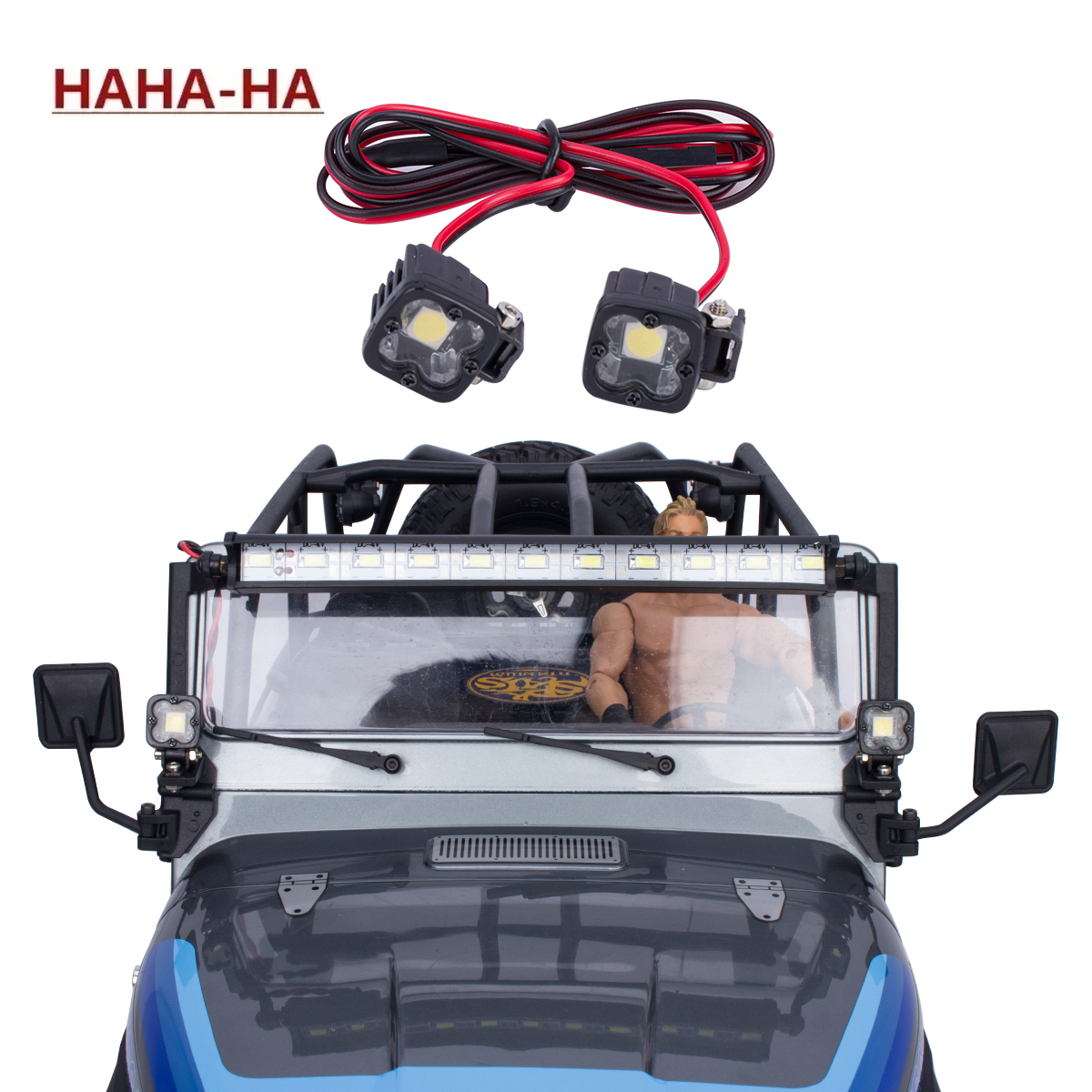 RC Car Square Bright LED Top L - Rc Car Body Shell ulasan dan harga