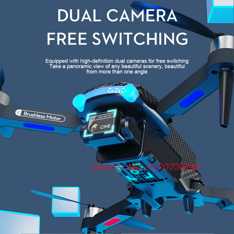 Brushless Obstacle Avoidance R - Drone Rc S1S ulasan dan harga