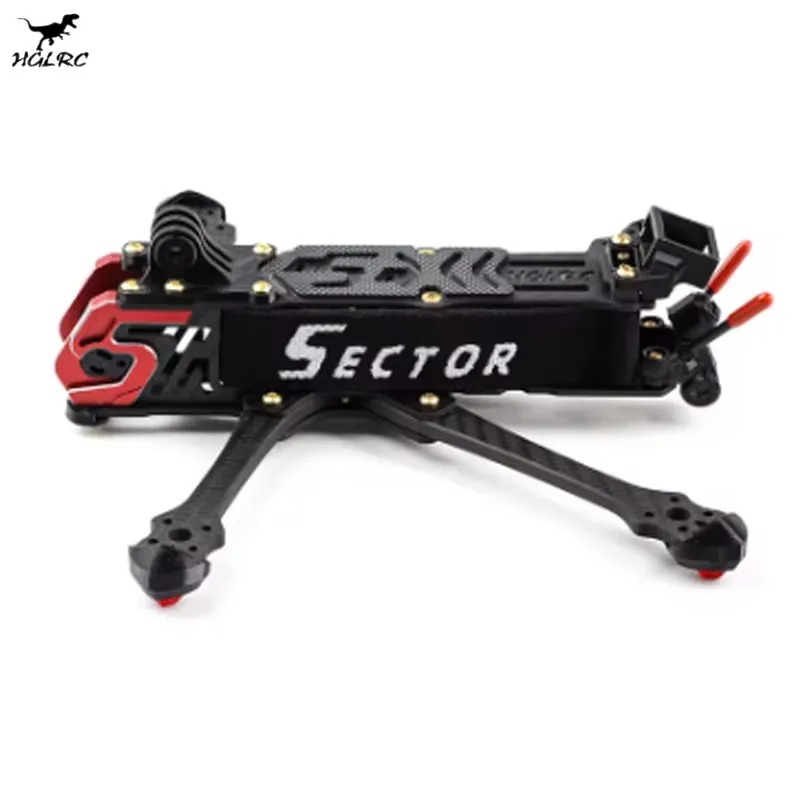HGLRC Sector X5 210mm Sector D - Carbon Fiber Drone Arm ulasan dan harga