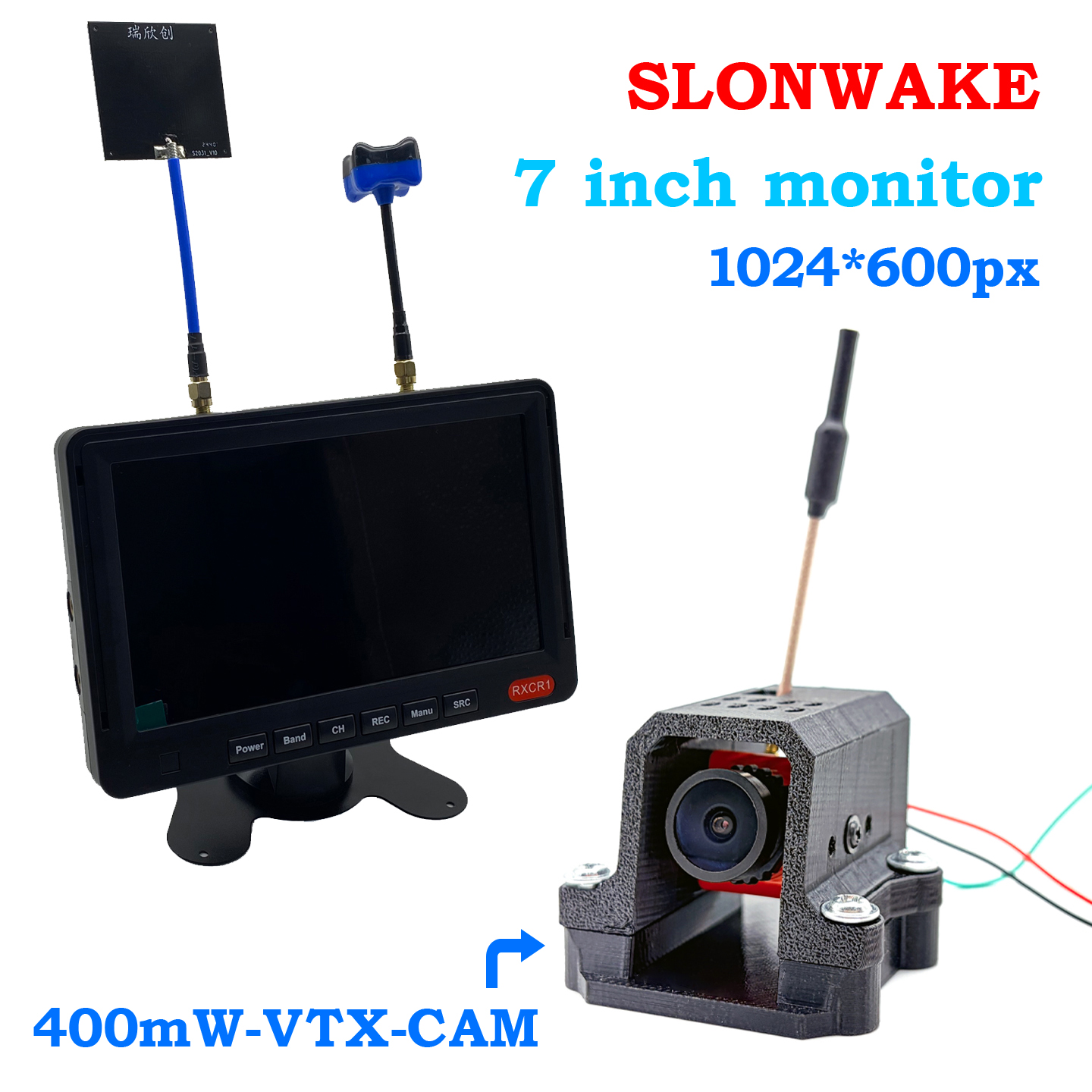 5.8G 48CH 7 Inch FPV Monitor 1 - Fpv Camera Cmos ulasan dan harga