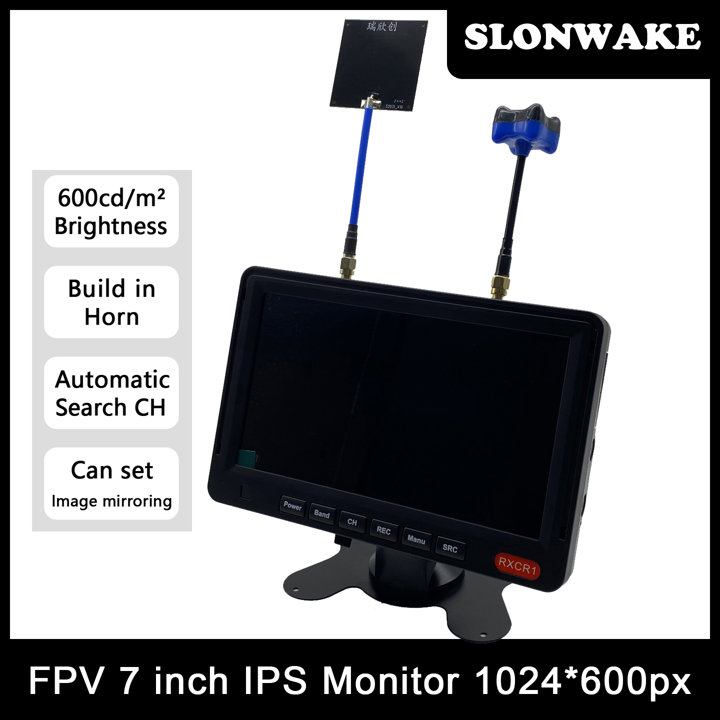 5.8G 48CH 7 Inch FPV Monitor 1 - Fpv Camera Cmos ulasan dan harga